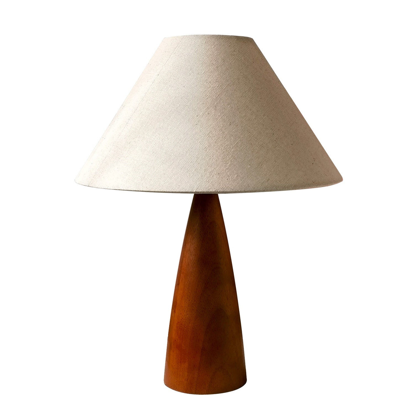 Delira Tafellamp Massief Hout Retro