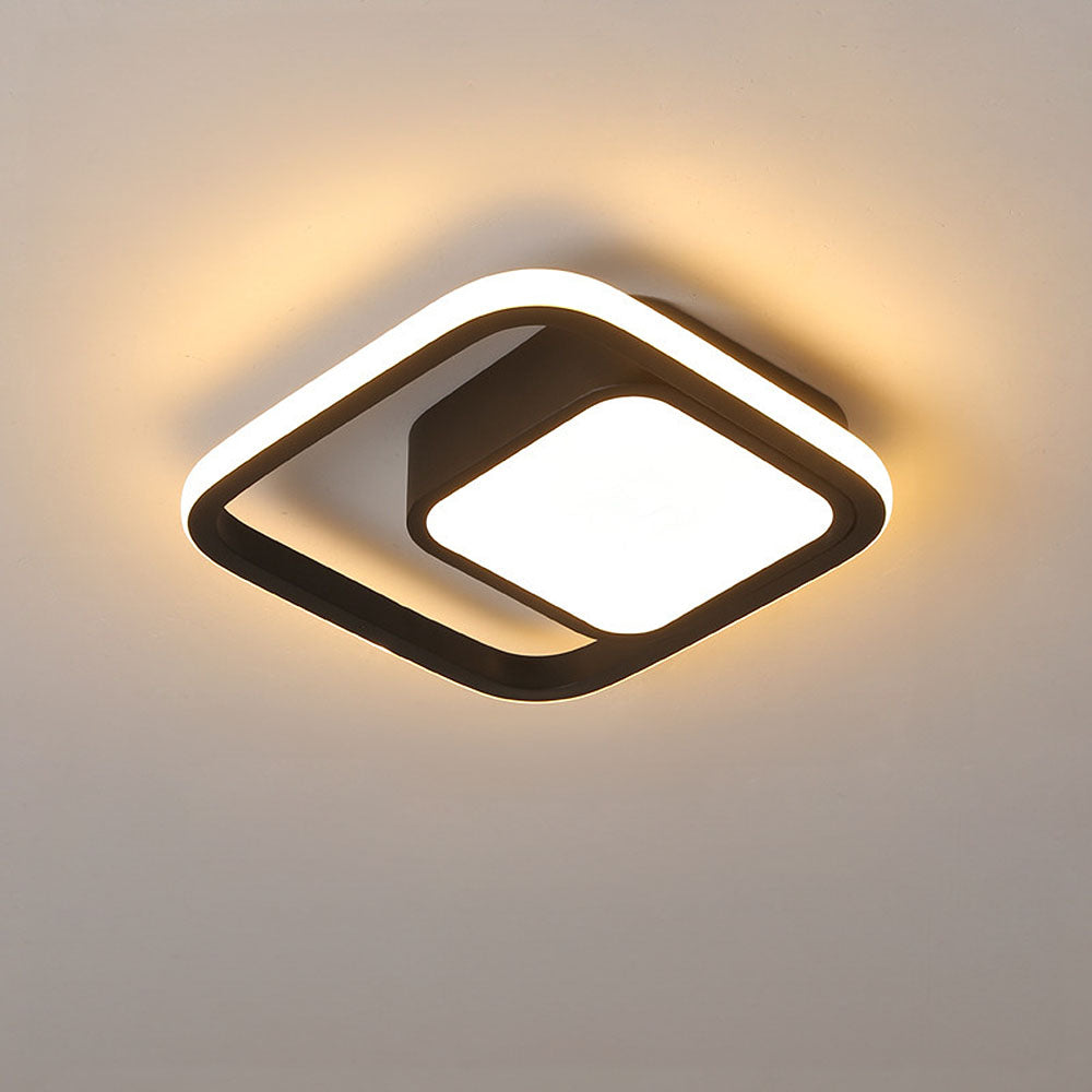 Delira Plafondlamp Minimalistisch Dubbele Ring