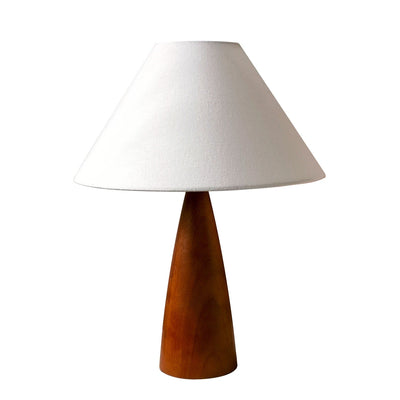 Delira Tafellamp Massief Hout Retro