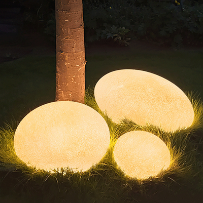 Delira Solar Buitenlamp Organische Bolvorm