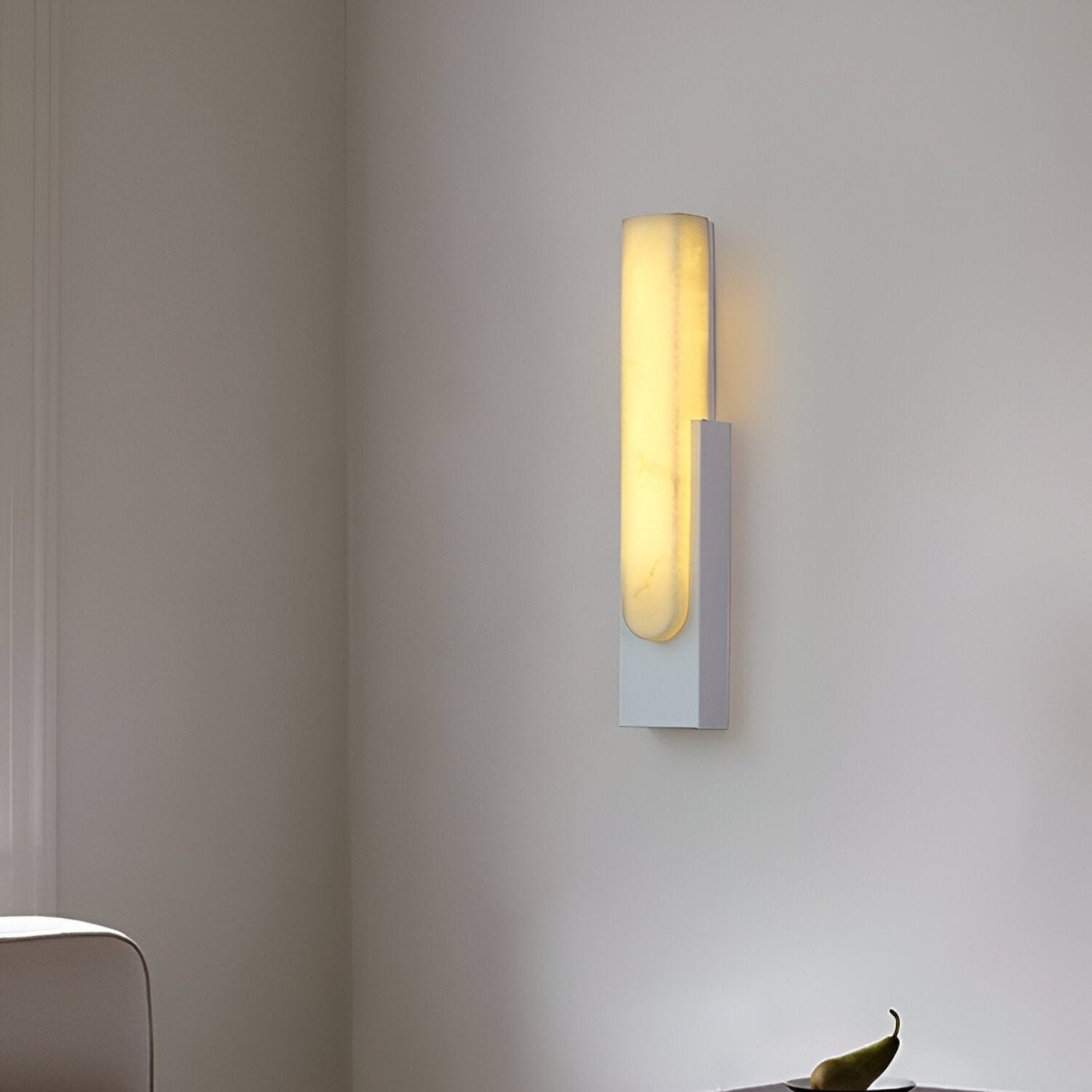 Delira Wandlamp Albast Wit