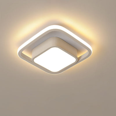 Delira Plafondlamp Minimalistisch Dubbele Ring