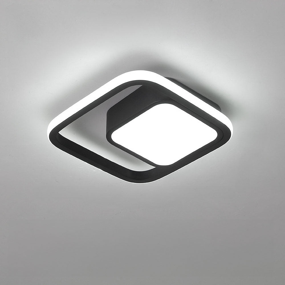 Delira Plafondlamp Minimalistisch Dubbele Ring