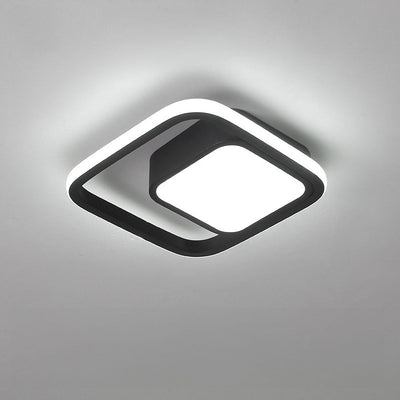 Delira Plafondlamp Minimalistisch Dubbele Ring