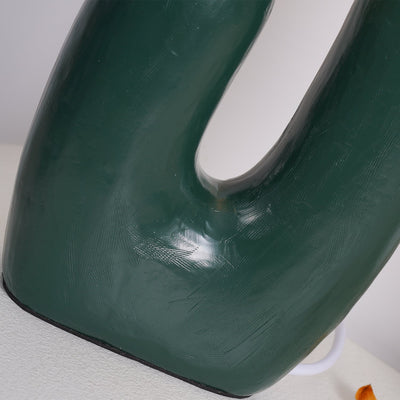 Delira Tafellamp Sculpturaal Met Glazen Kap