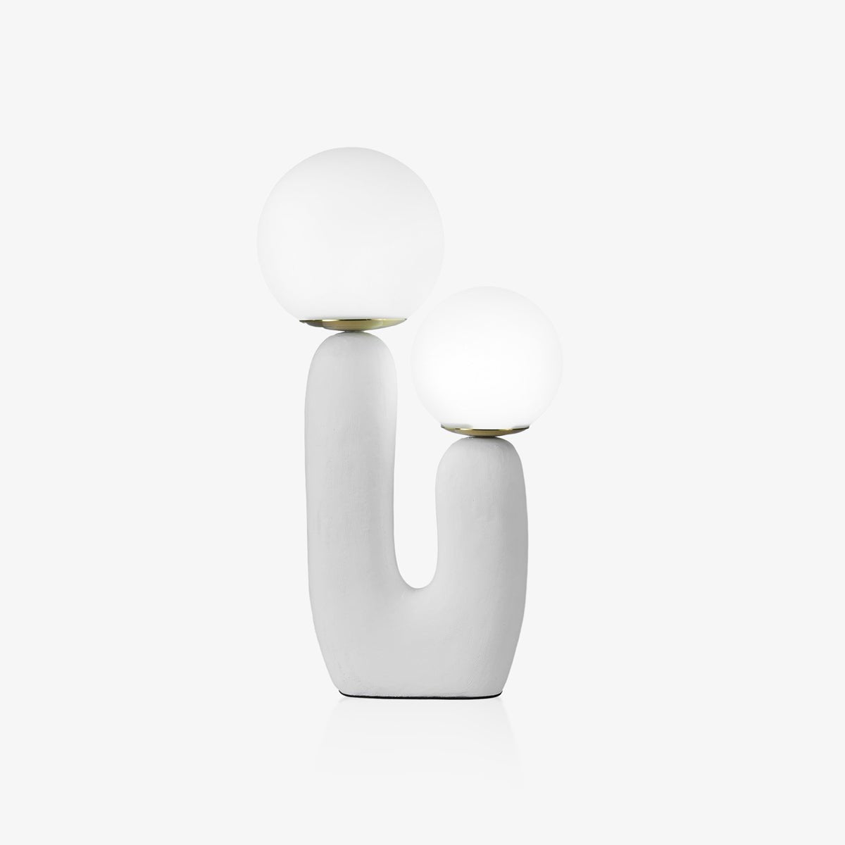 Delira Tafellamp Sculpturaal Met Glazen Kap