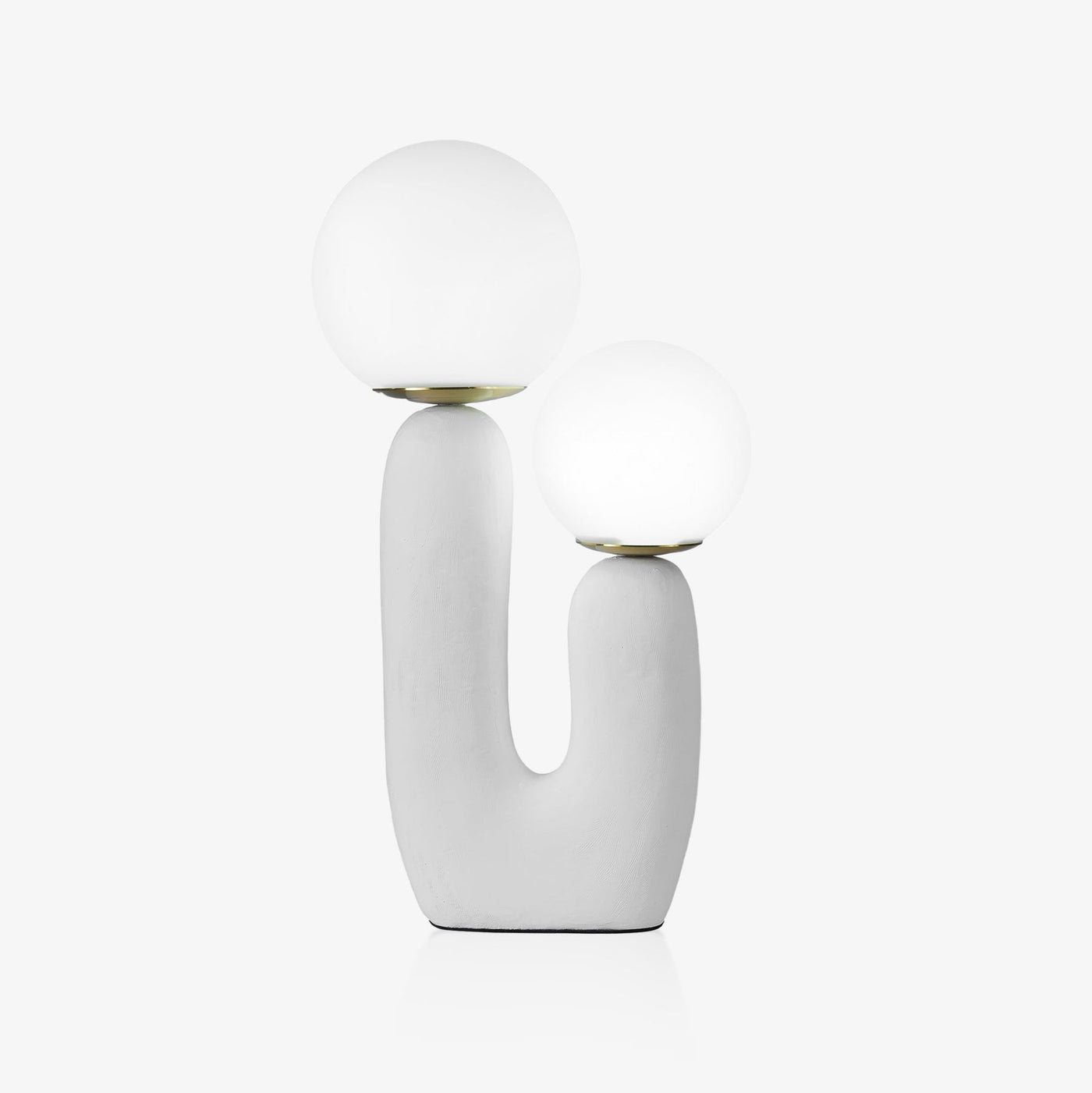 Delira Tafellamp Sculpturaal Met Glazen Kap