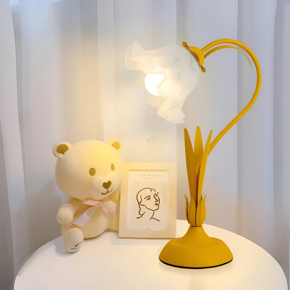 Delira Tafellamp Frans Bloemmotief Design