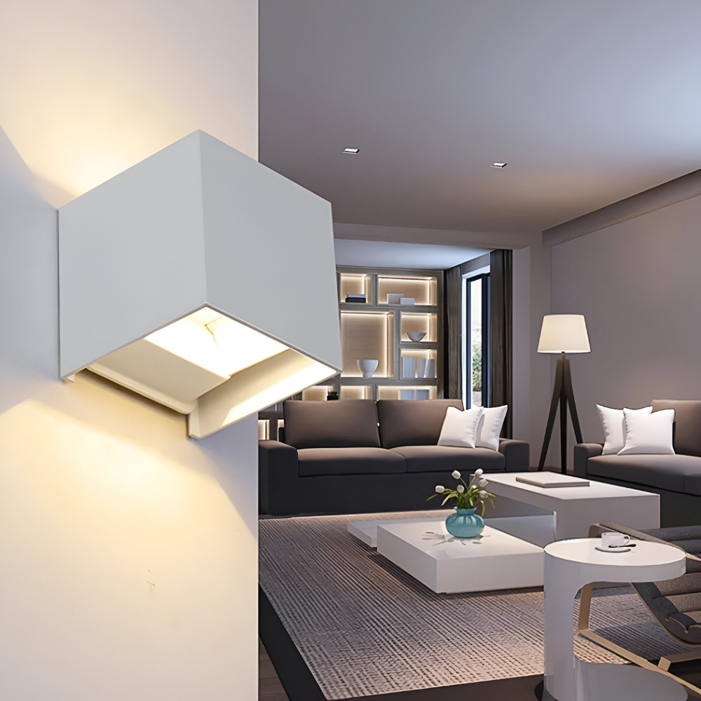 Delira Wandlamp Scandinavisch LED Kubus Design