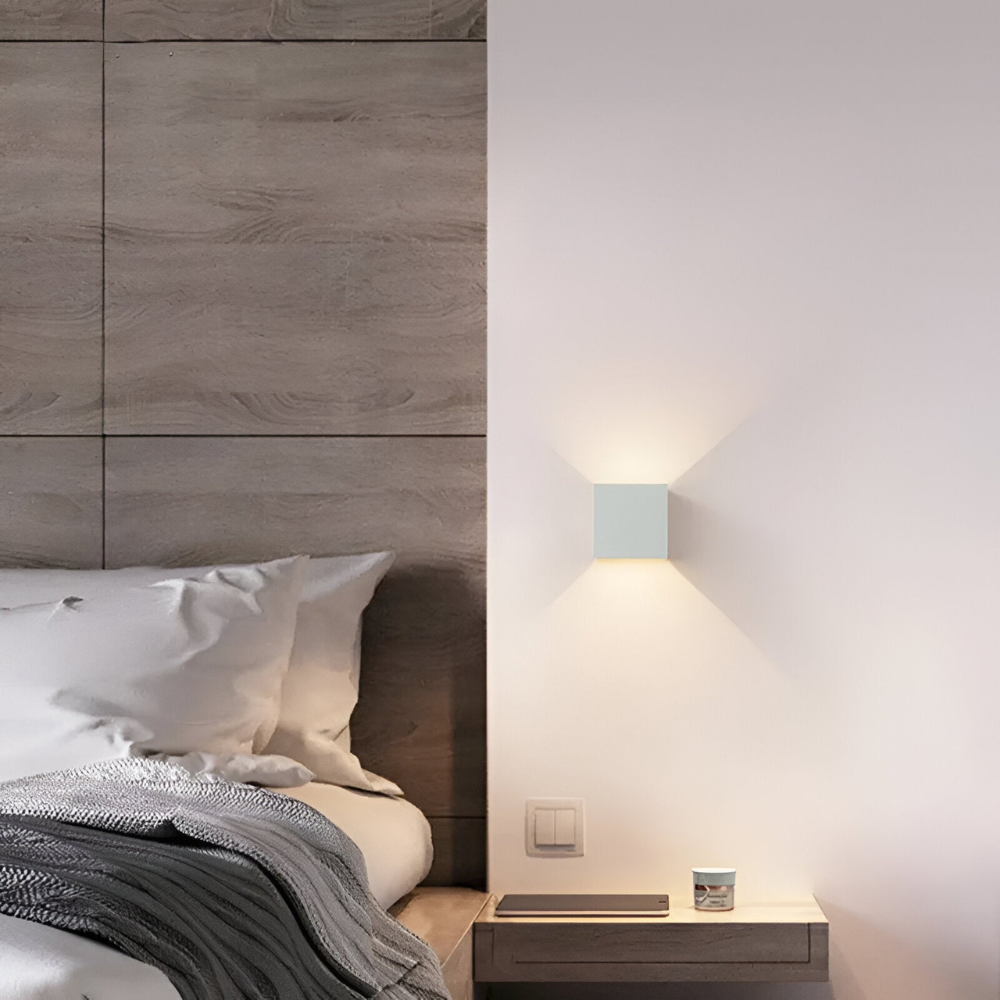 Delira Wandlamp Scandinavisch LED Kubus Design