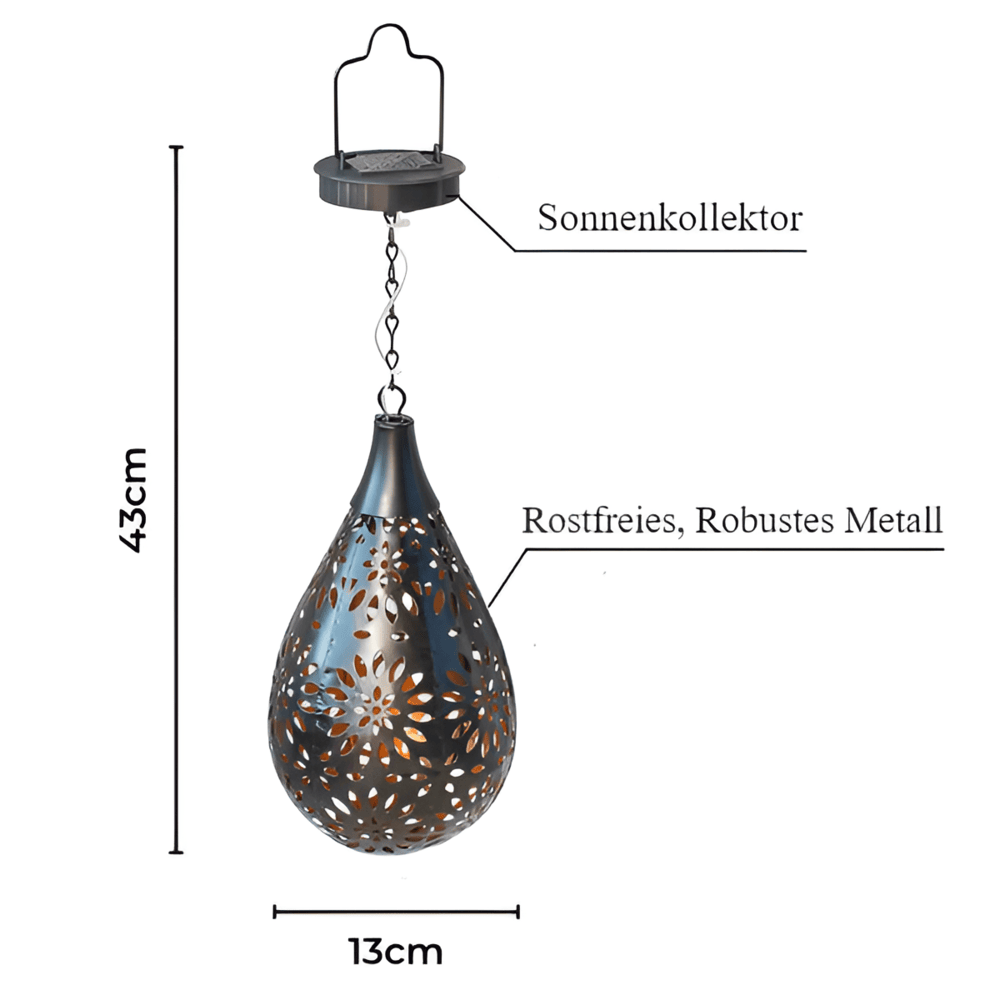 Delira Solar Lantaarn Buitenlamp Metaal