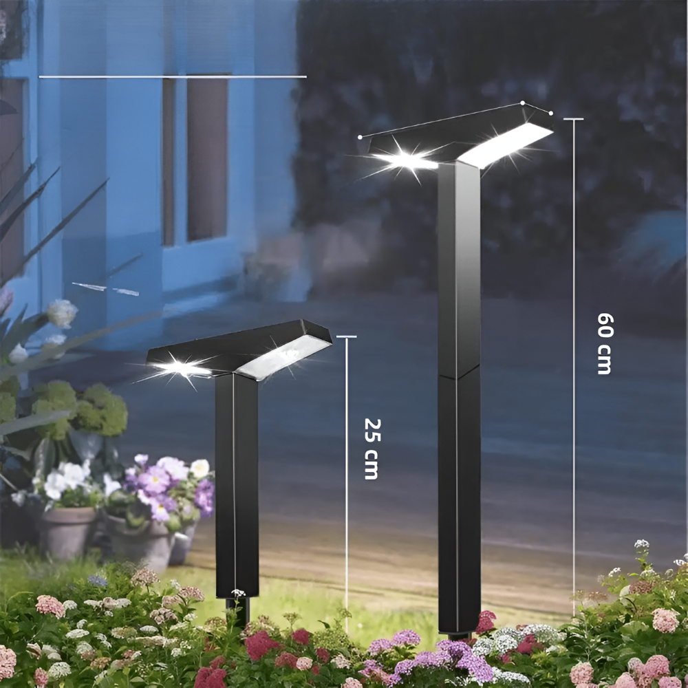 Delira T-vormige Solar Tuinlampen Set Buiten
