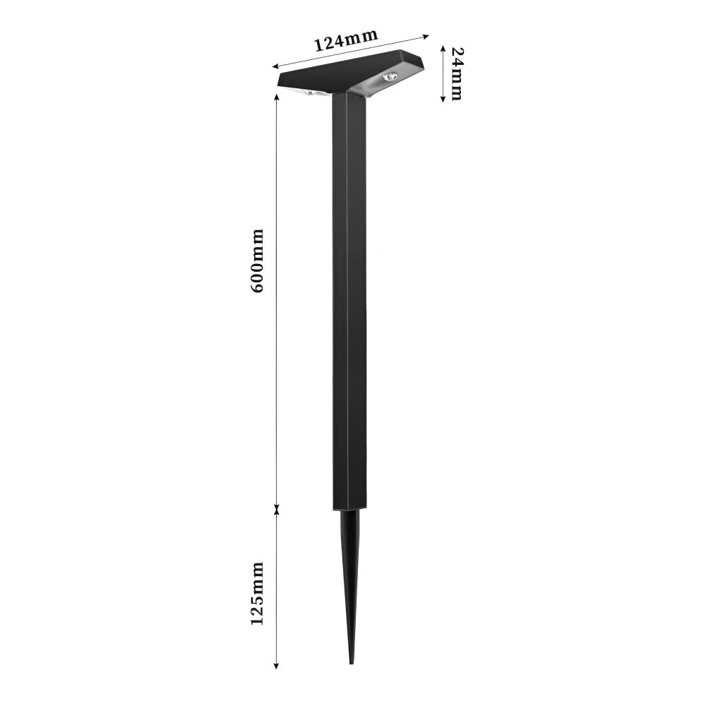 Delira T-vormige Solar Tuinlampen Set Buiten