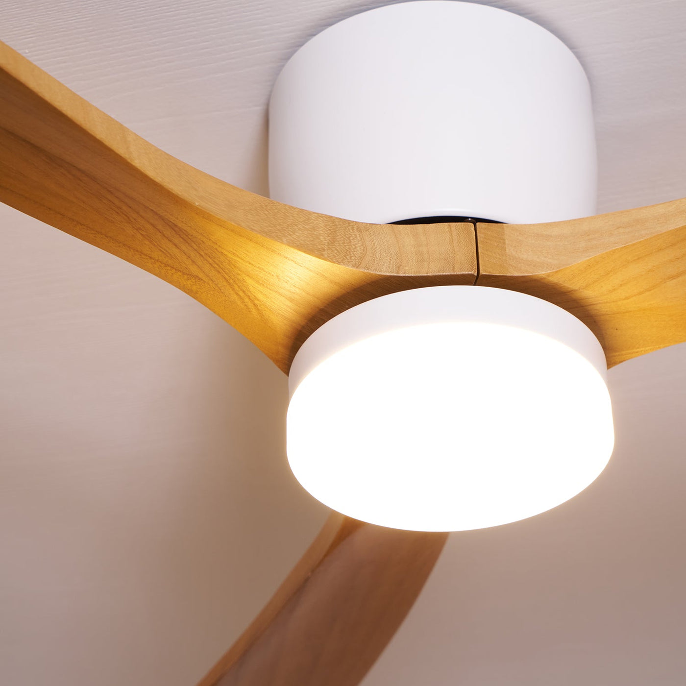Delira Plafondventilator Licht Houtdesign Stil