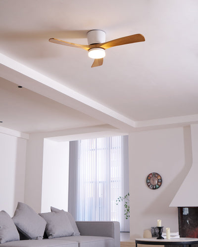 Delira Plafondventilator Licht Houtdesign Stil