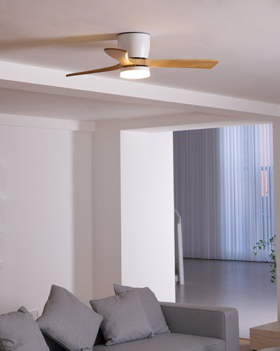 Delira Plafondventilator Licht Houtdesign Stil
