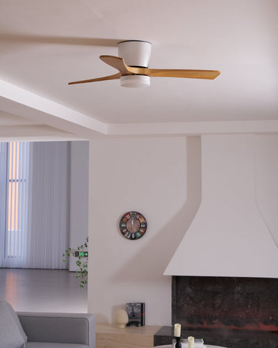 Delira Plafondventilator Licht Houtdesign Stil