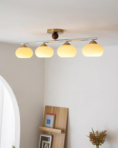 Delira Plafondlamp Glazen Bollen Compositie
