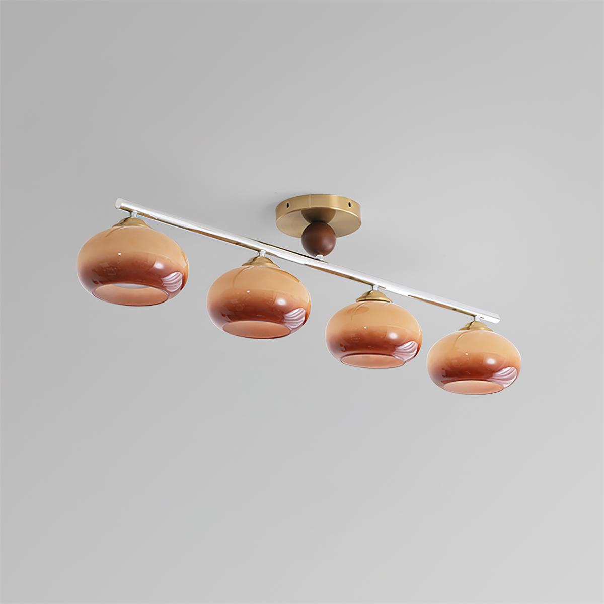 Delira Plafondlamp Glazen Bollen Compositie
