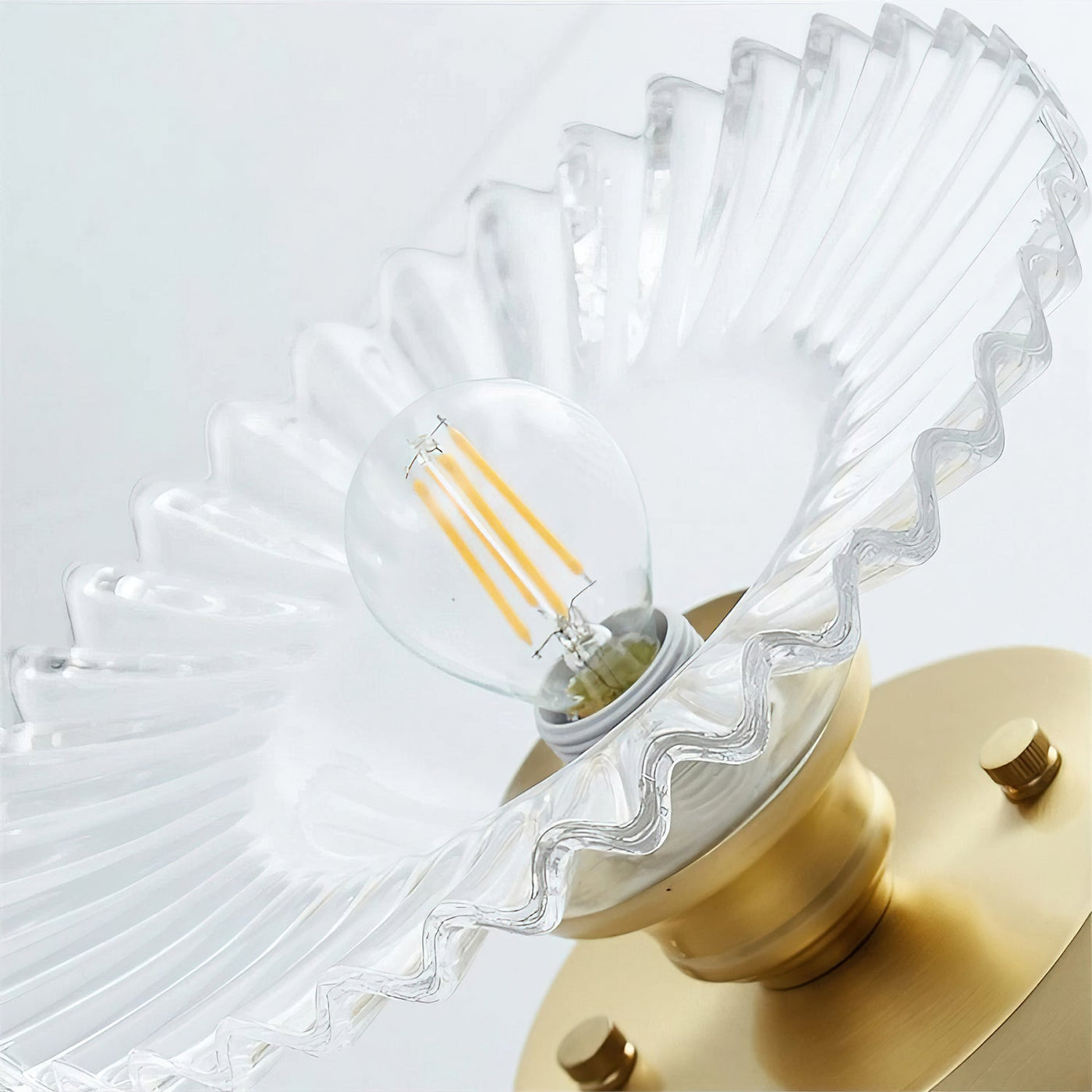 Delira Plafondlamp Met Glazen Kap
