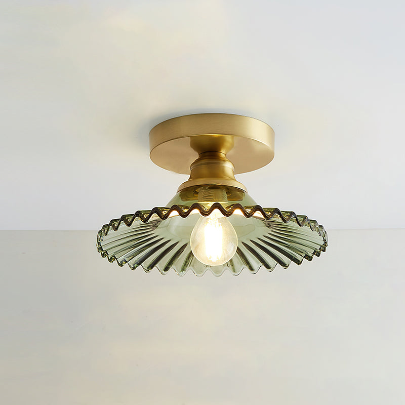 Delira Plafondlamp Met Glazen Kap