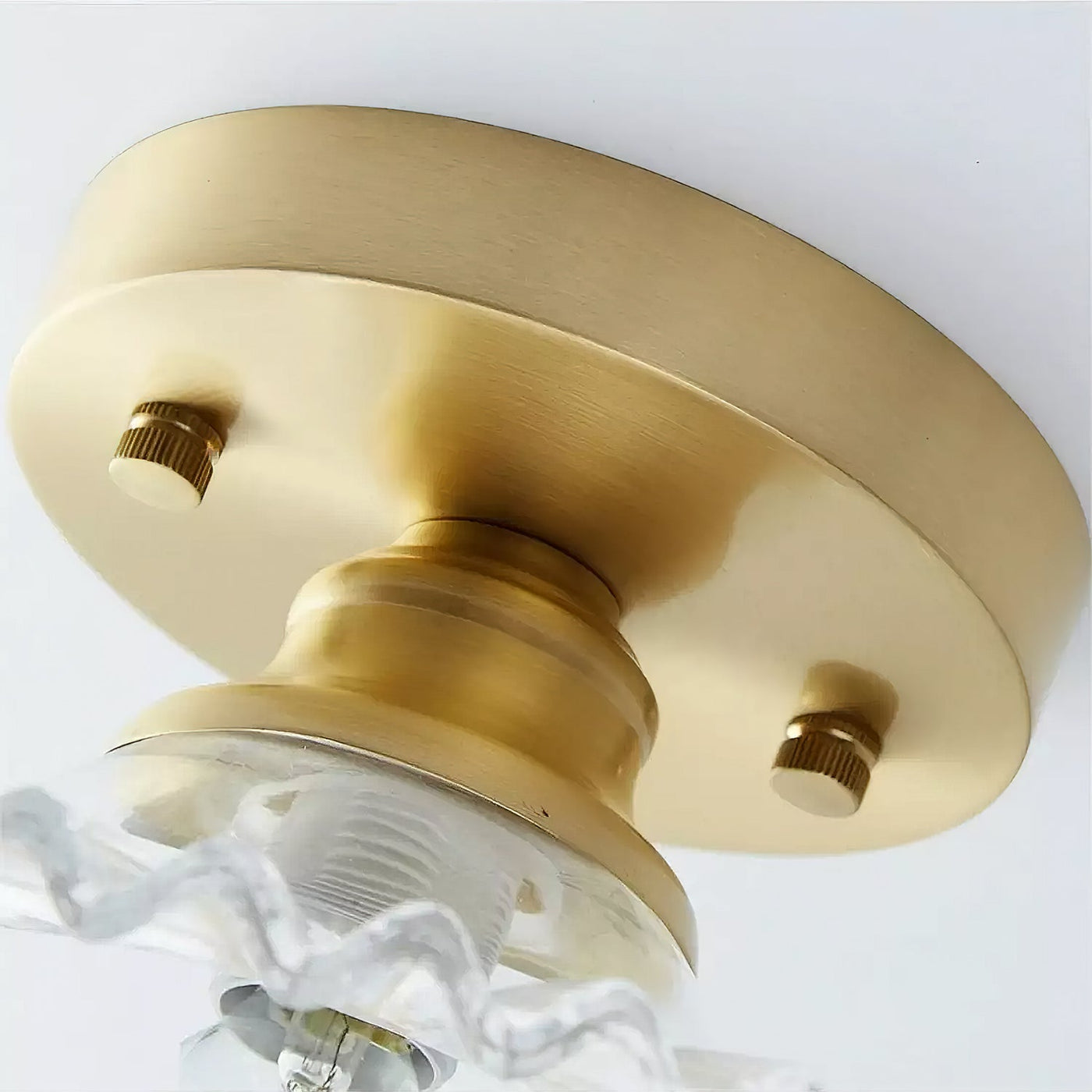 Delira Plafondlamp Met Glazen Kap