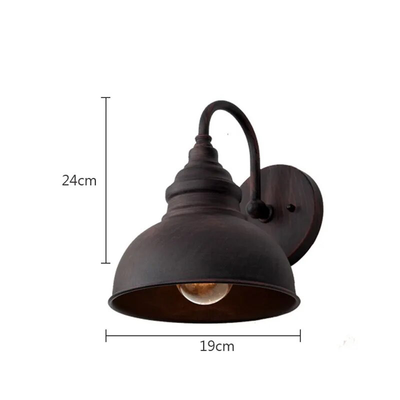 Delira Wandlamp Buiten Antiek Ijzer Design