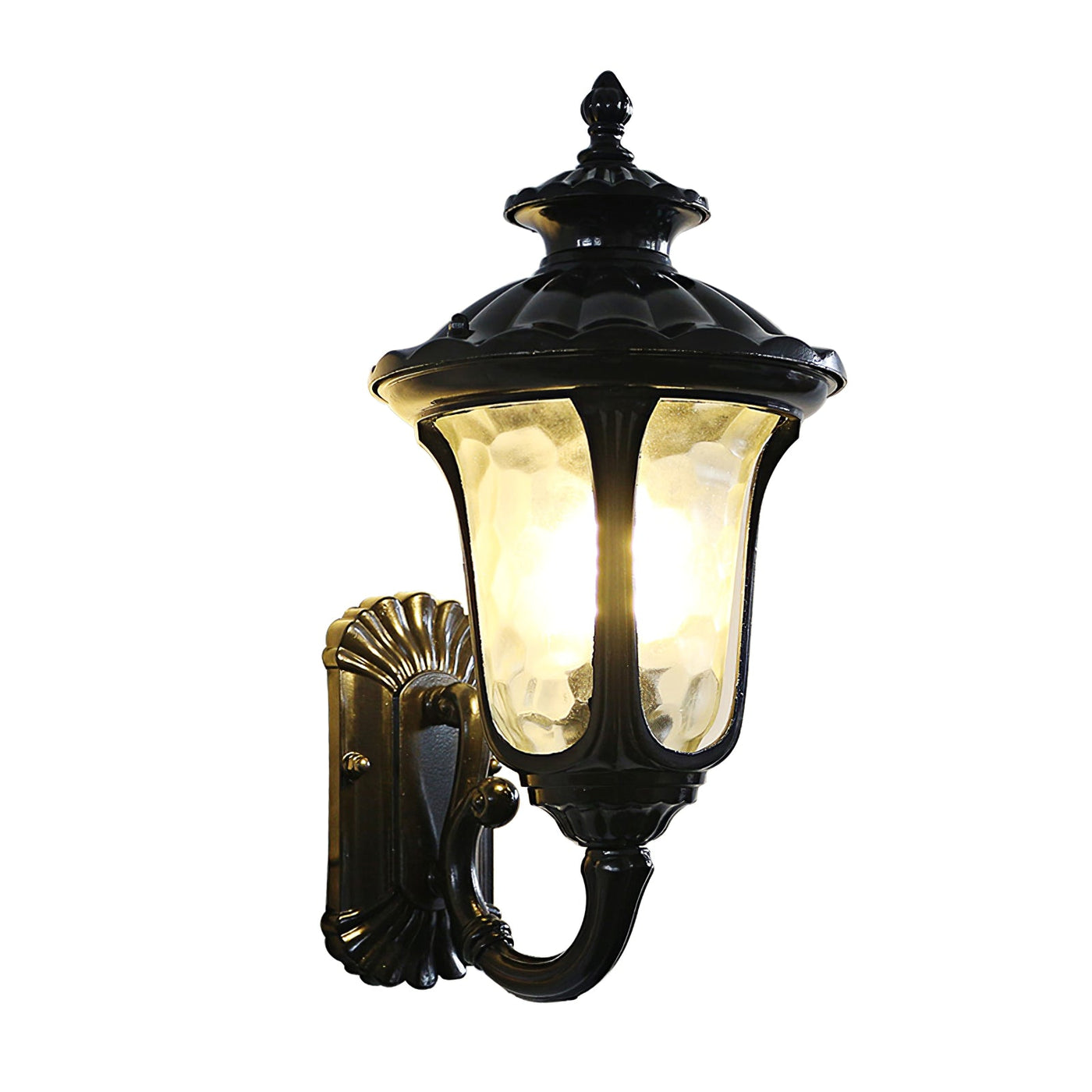 Delira Wandlamp voor Buiten met Frosted Glas