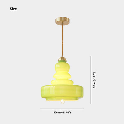 Delira Hanglamp Glazen Kalebas