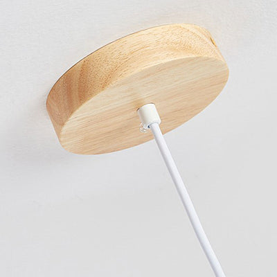 Delira Hanglamp Houten Cilinder Spotlicht