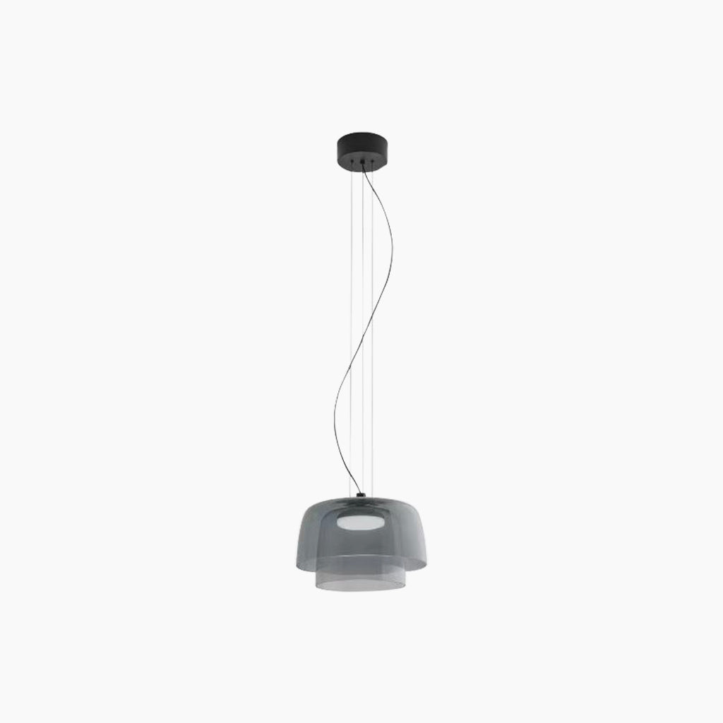 Delira Hanglamp Gelaagd Gekleurd Glas