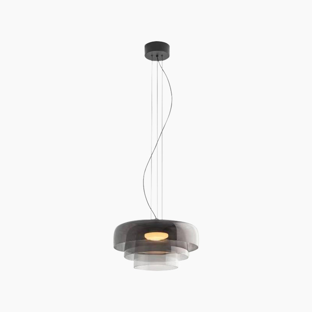 Delira Hanglamp Gelaagd Gekleurd Glas