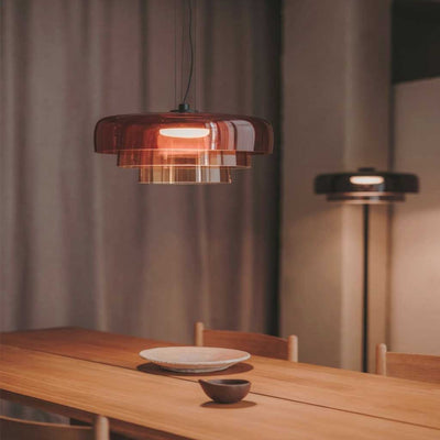 Delira Hanglamp Gelaagd Gekleurd Glas