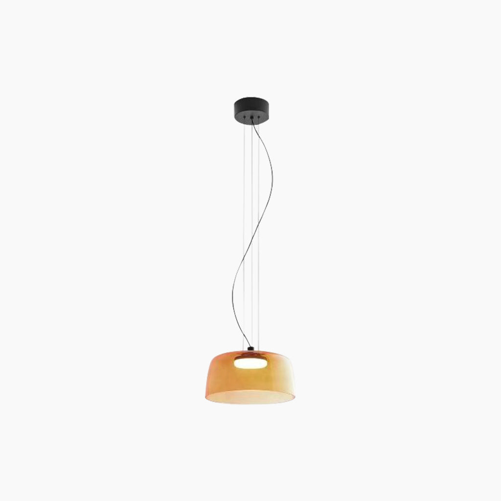 Delira Hanglamp Gelaagd Gekleurd Glas