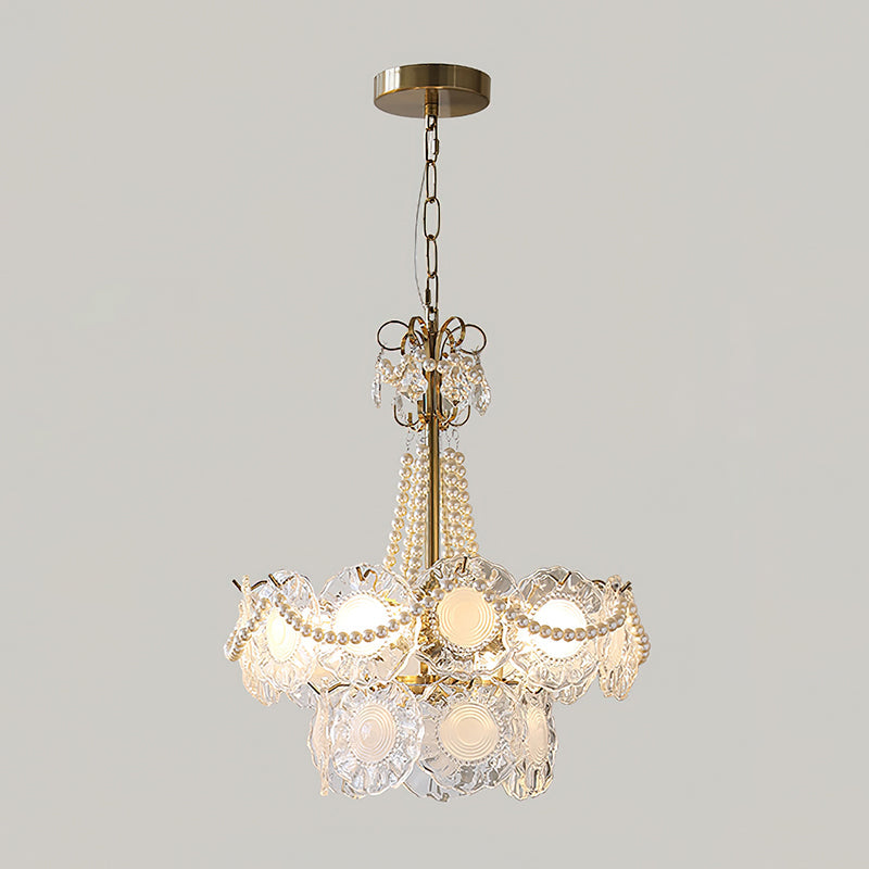 Delira Kroonluchter Met Parelaccenten