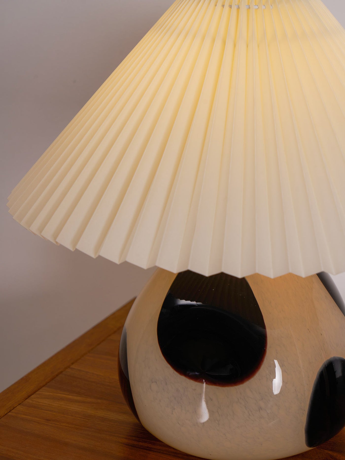 Delira Tafellamp Met Plooistof Kap