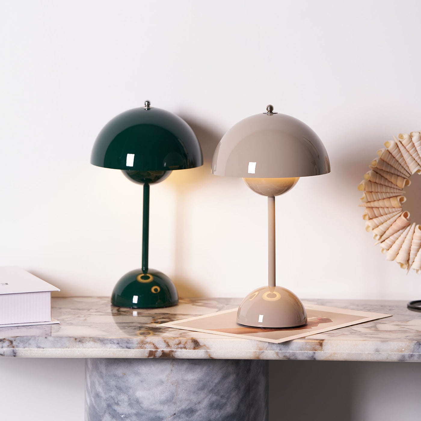 Delira Bureaulamp Metaal Bolvormig Design
