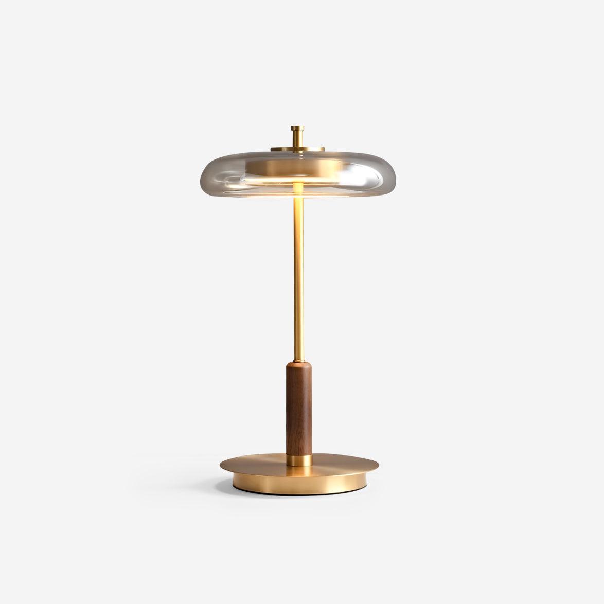 Delira Tafellamp Glas en Messing Modern Design