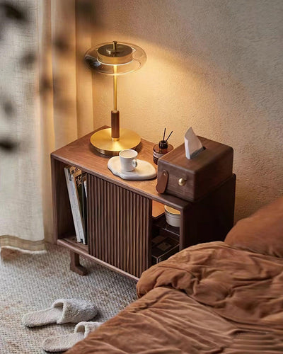 Delira Tafellamp Glas en Messing Modern Design