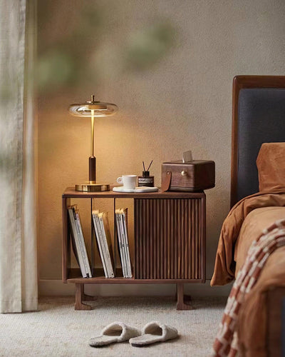 Delira Tafellamp Glas en Messing Modern Design