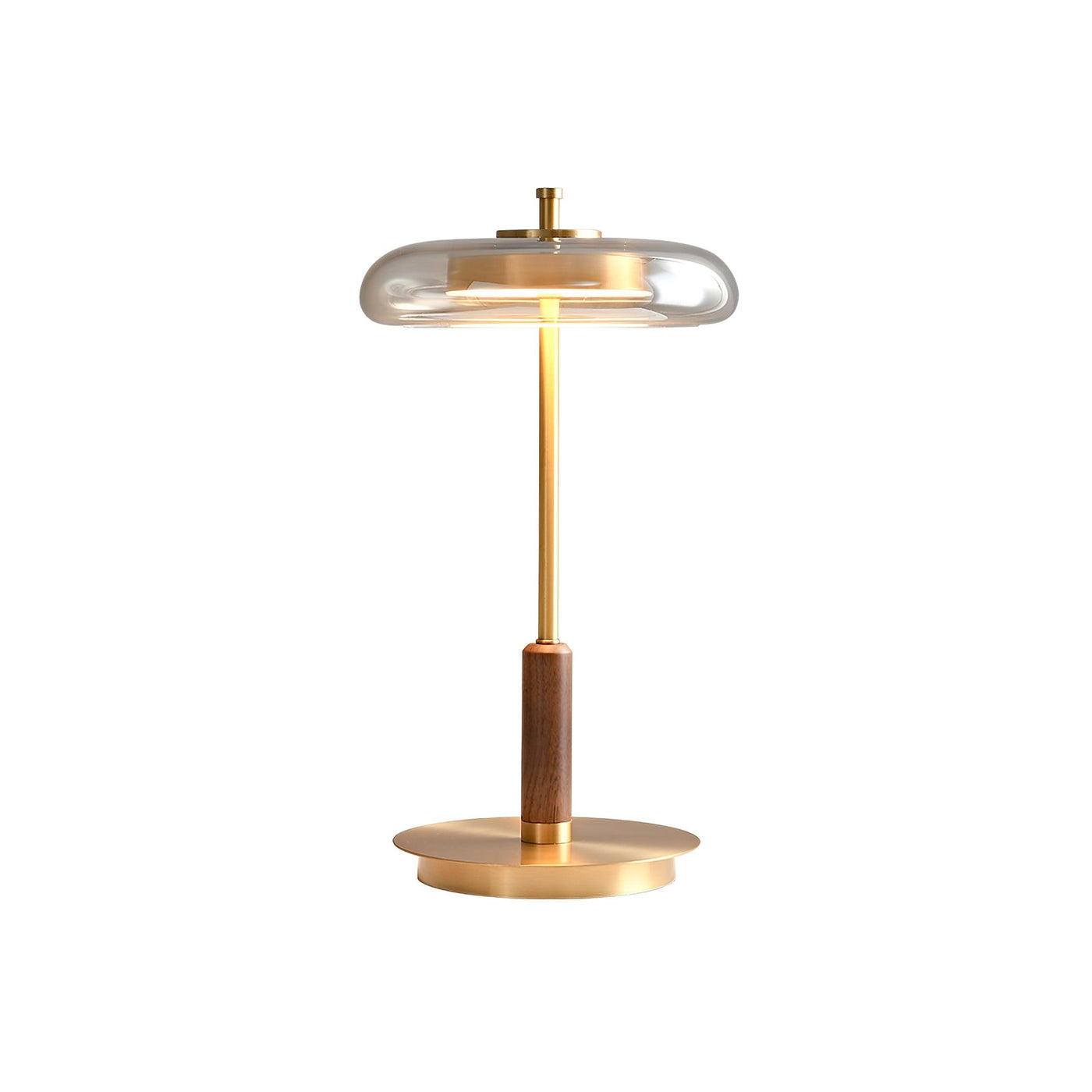 Delira Tafellamp Glas en Messing Modern Design