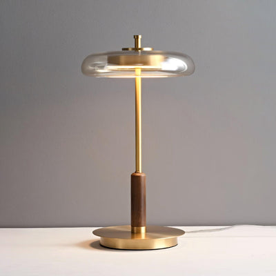 Delira Tafellamp Glas en Messing Modern Design