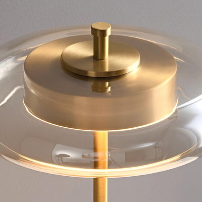 Delira Tafellamp Glas en Messing Modern Design