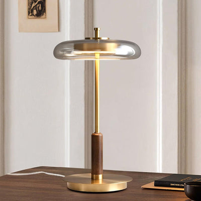 Delira Tafellamp Glas en Messing Modern Design
