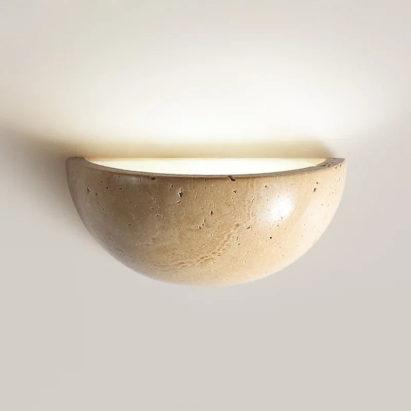 Delira Wandlamp Natuursteen Warm Licht
