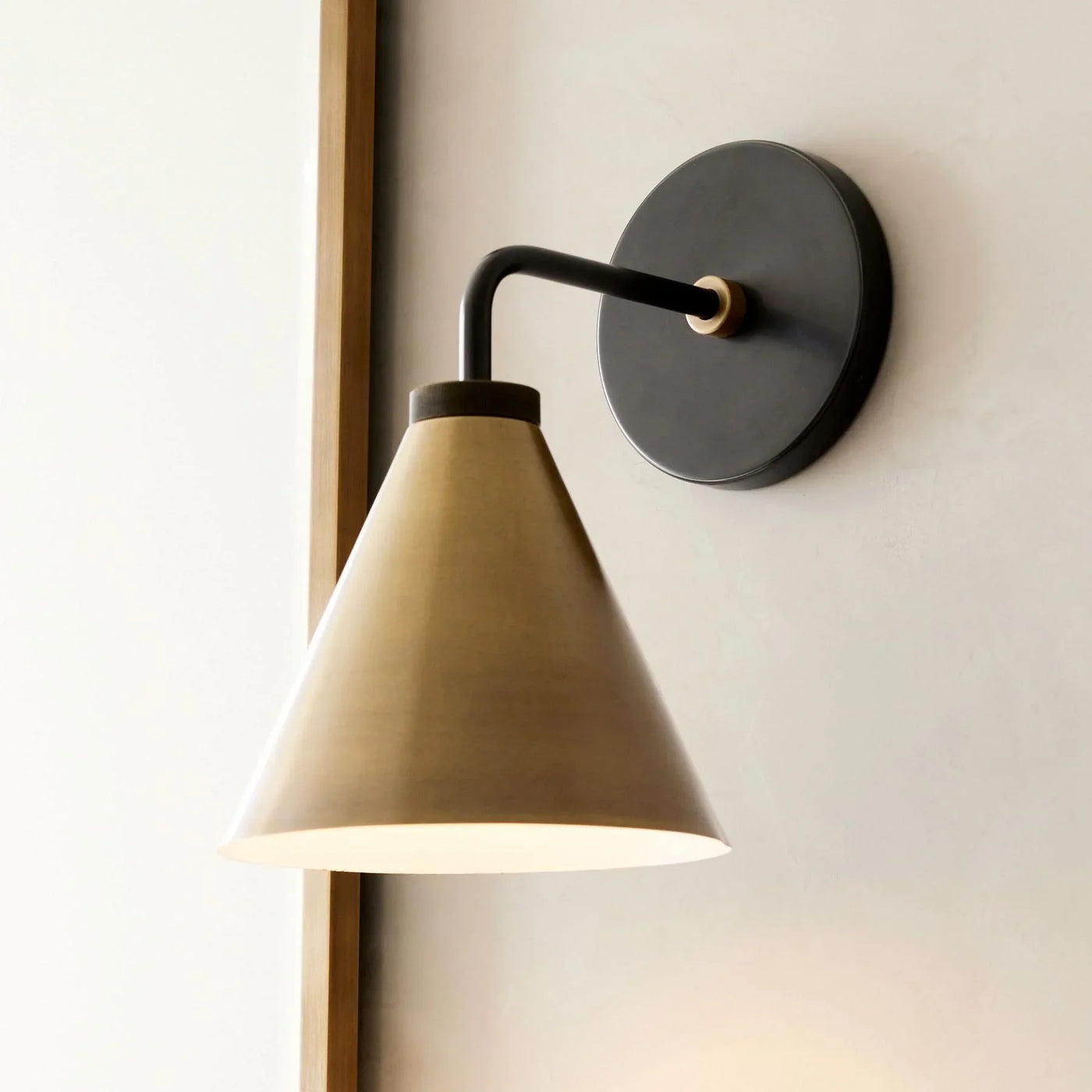 Delira Wandlamp Retro Metalen Kegelkap