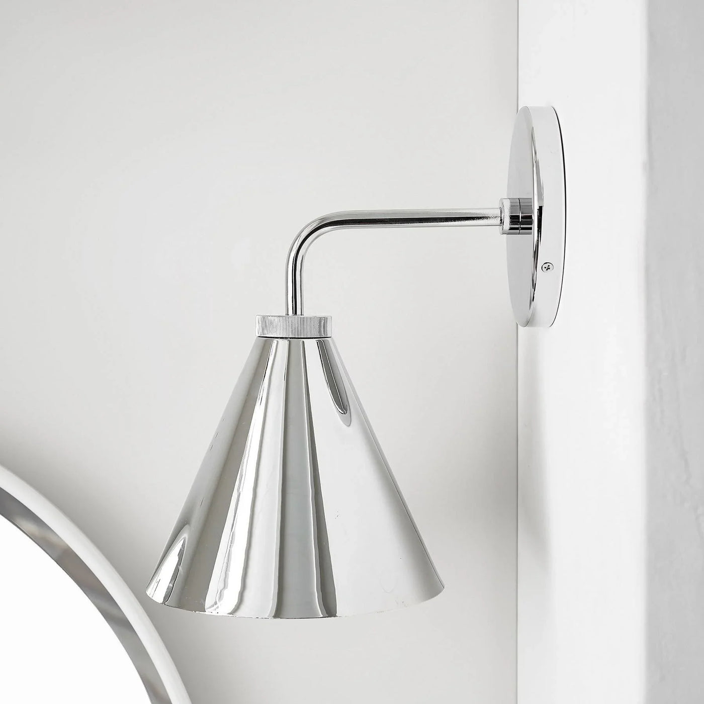 Delira Wandlamp Retro Metalen Kegelkap