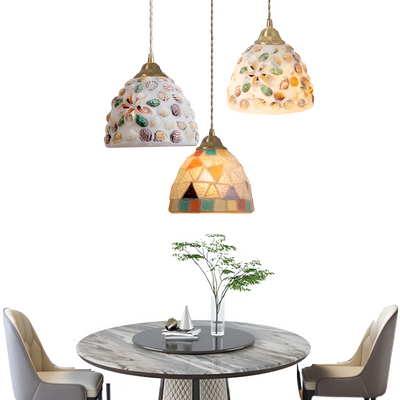 Delira Hanglamp Met Schelp En Messing