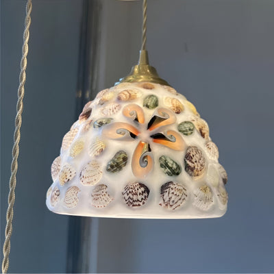 Delira Hanglamp Met Schelp En Messing