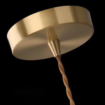 Delira Hanglamp Met Schelp En Messing
